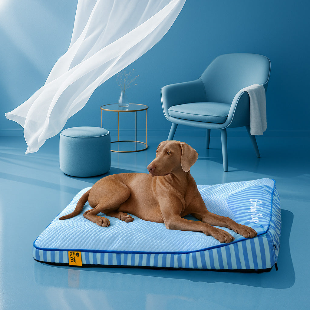 Extra Large Cooling Washable Rectangle Orthopedic Dog Bed - Pet-Friendly Bedroom