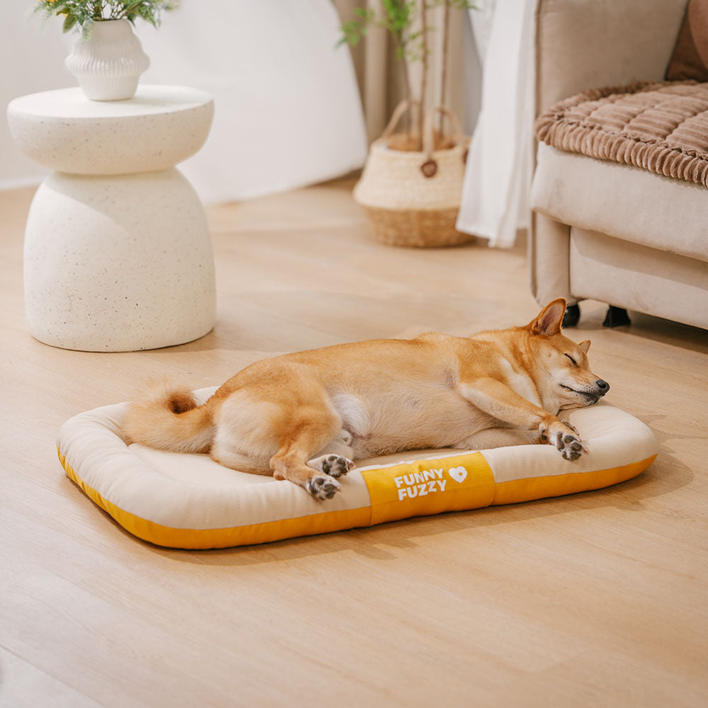 Outdoor Waterproof & Scratch-Resistant Colour-Blocked Orthopaedic Dog Mat - Trek Lounge