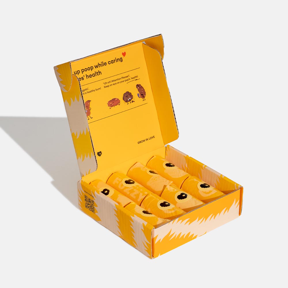 Lemon Scented Durable Recycled Poop Bag - Fresh Up