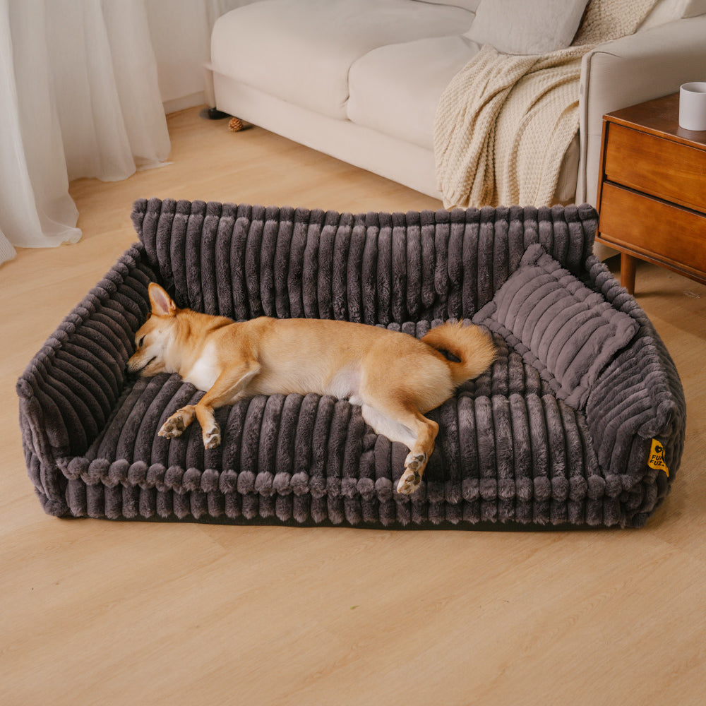 Large Washable Fluffy Orthopaedic Soft Dog Pillow Dog Sofa Bed-Snoozy Dream