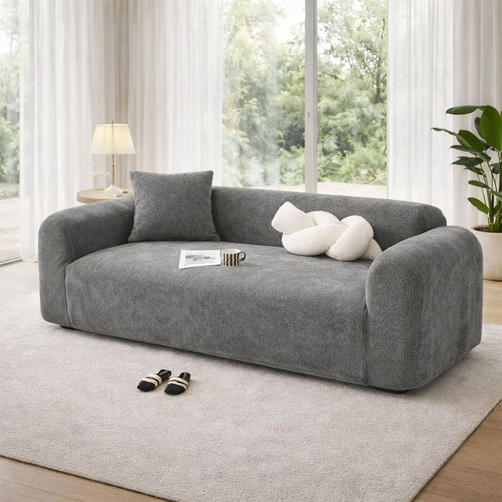 Herringbone Full Coverage Scratch-Resistant Sofa Protection Magic Stretch Sectional Couch Cover