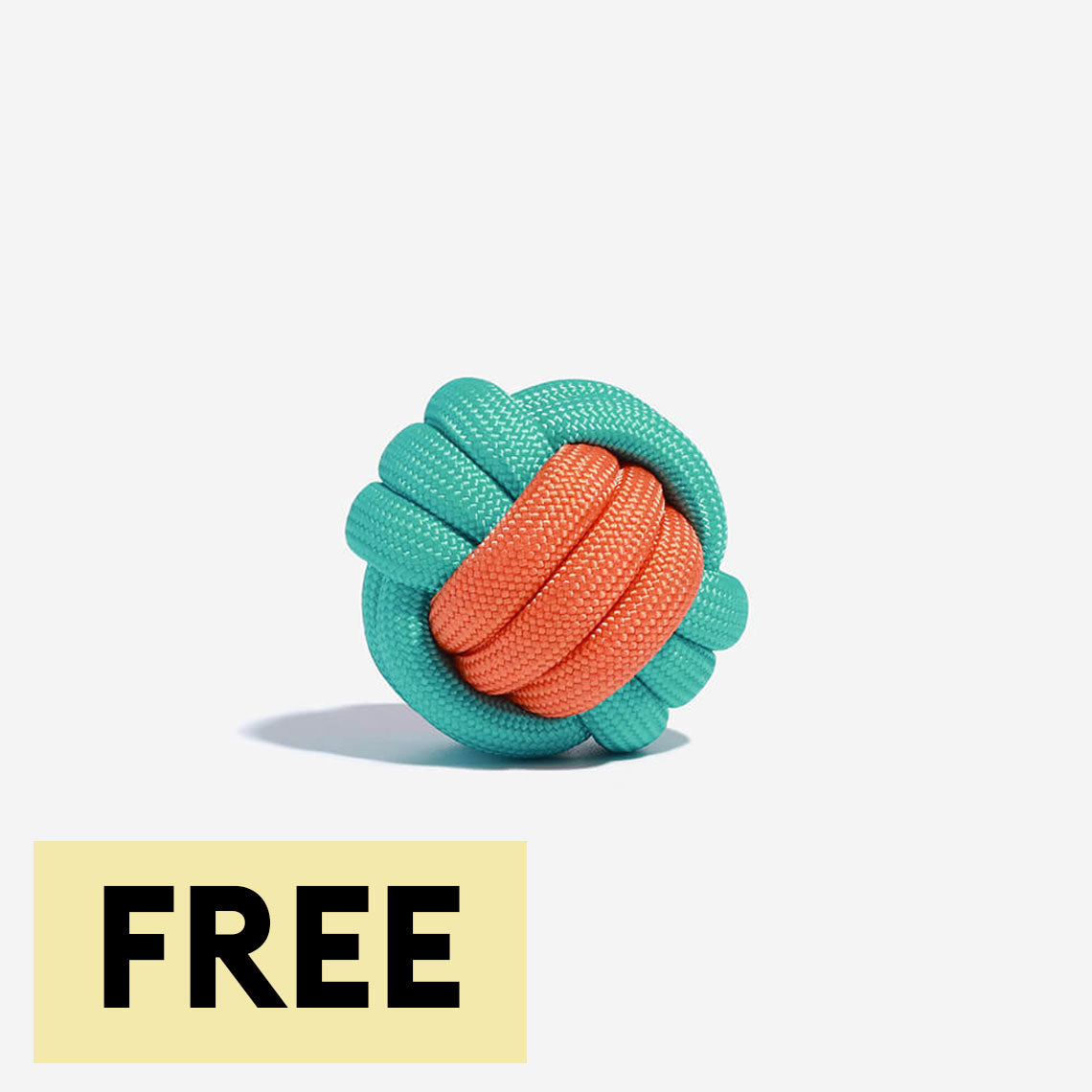 Knots Ball Throwing Dog Toy - Colour Clash-Limited Quantity