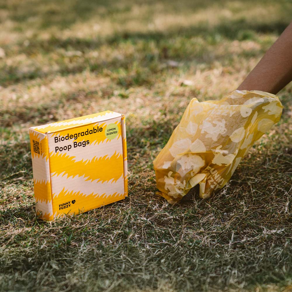 Lemon Scented Durable Recycled Poop Bag - Fresh Up