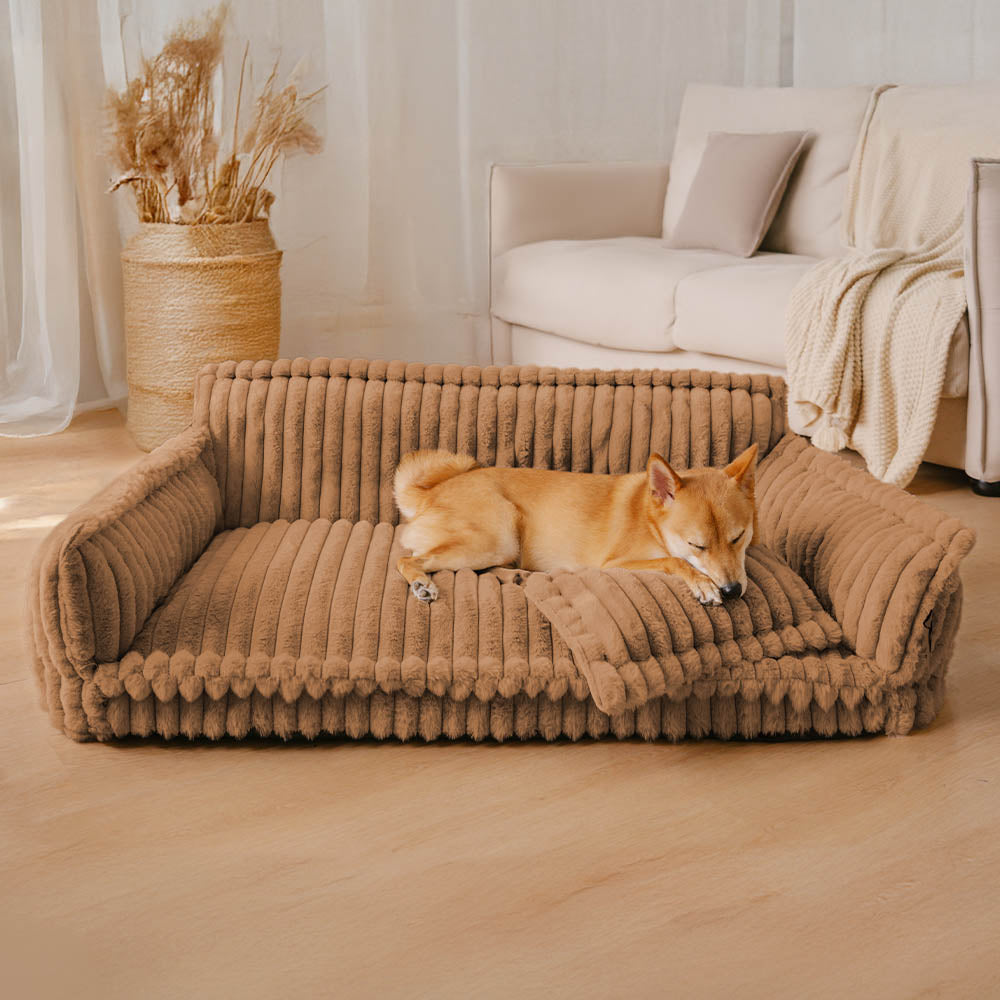 Large Washable Fluffy Orthopaedic Soft Dog Pillow Dog Sofa Bed-Snoozy Dream