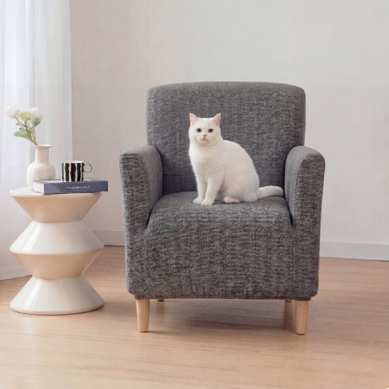 Herringbone Full Coverage Comfortable Scratch-Resistant Sofa Protection Magic Recliner Chair Covers