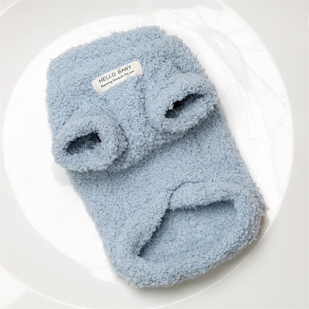Cosy and Soft Fleece Dog Jumper- Perfect for Cold Weather Comfort
