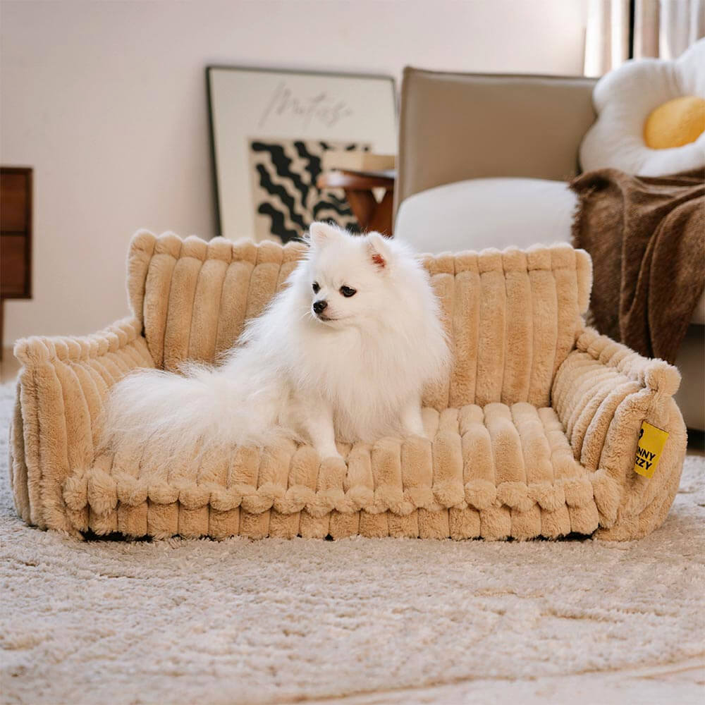 Large Washable Fluffy Orthopedic Soft Dog Pillow Dog Sofa Bed - Home Office