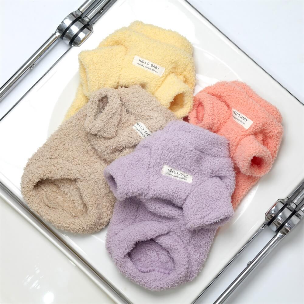 Cosy and Soft Fleece Dog Jumper- Perfect for Cold Weather Comfort