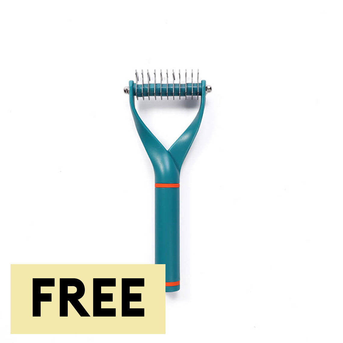 Pet Safe Dematting Comb Rake - Double Sided Blades-Limited Quantity