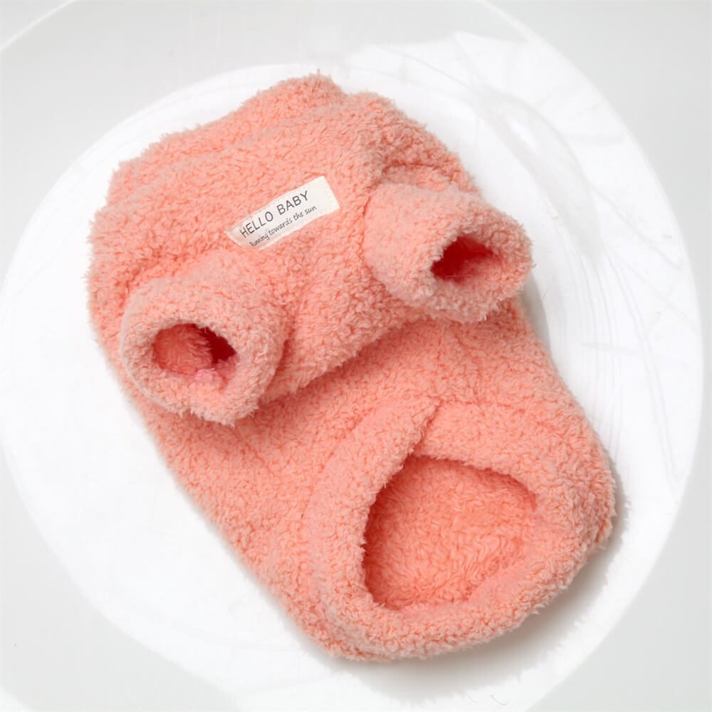 Cosy and Soft Fleece Dog Jumper- Perfect for Cold Weather Comfort