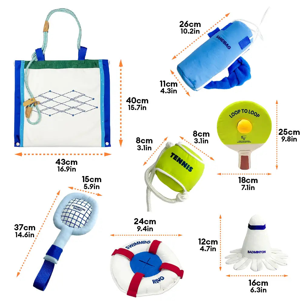 Beach Fun Series Ball Educational Interactive Dog Toys