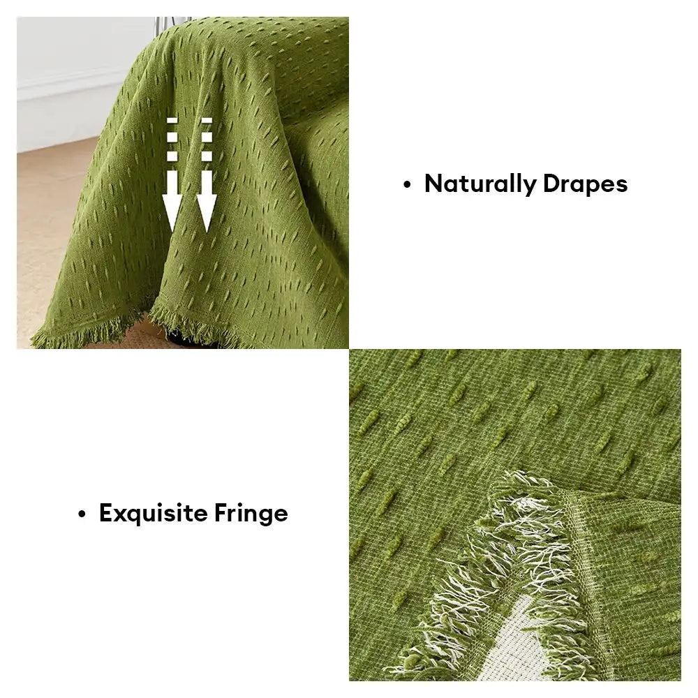 Chenille Jacquard Scratch-Resistant Sofa Protector Couch Cover