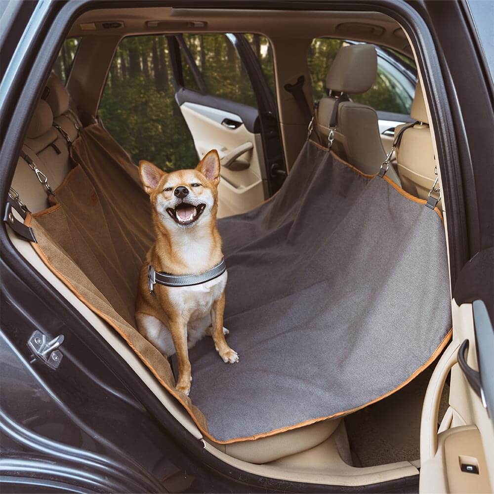 Classic Retro - Waterproof Camping & Car Dual-Use Back Seat Cover