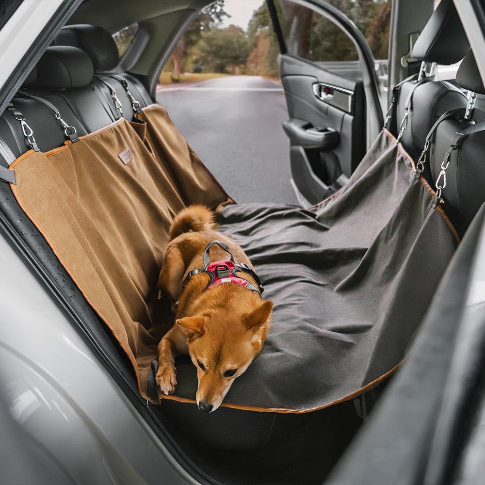 Classic Retro - Waterproof Camping & Car Dual-Use Back Seat Cover