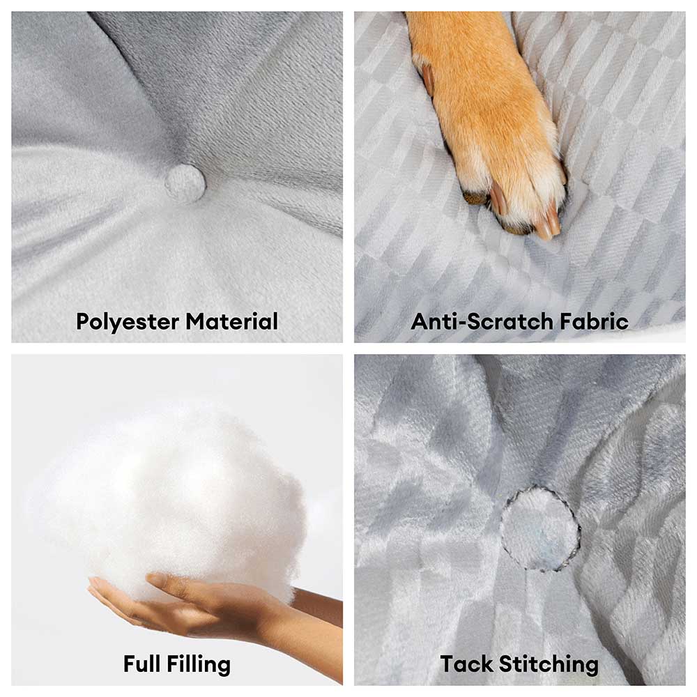 Dual-Sided Cosy Plush Calming Washable Dog Mats