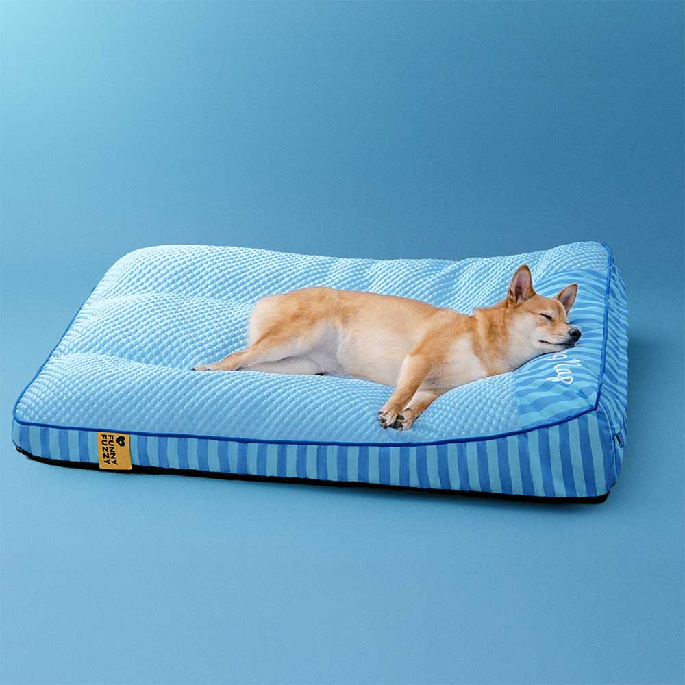 Extra Large Cooling Washable Rectangle Orthopedic Dog Bed - Pet-Friendly Bedroom
