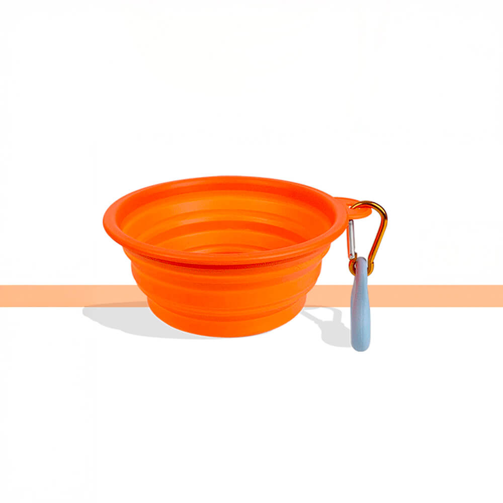 Portable Foldable Expandable Silicone Dog Food & Water Bowl-Limited Quantity