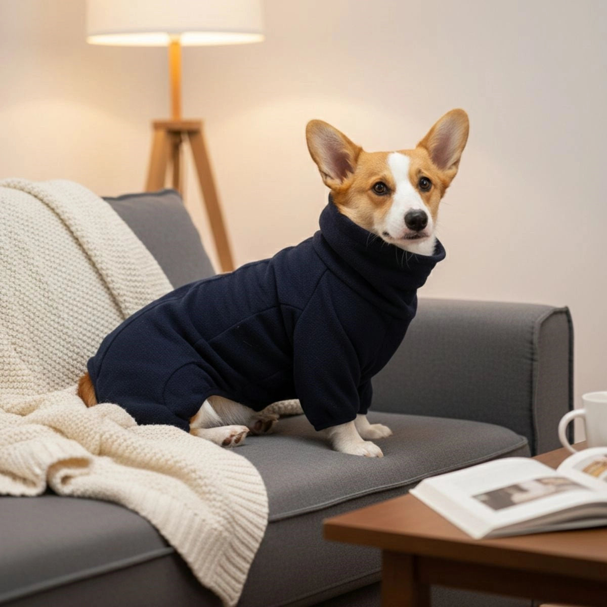 Fleece Dog Suit – Cosy and Full-Body Warmth for Cold Weather