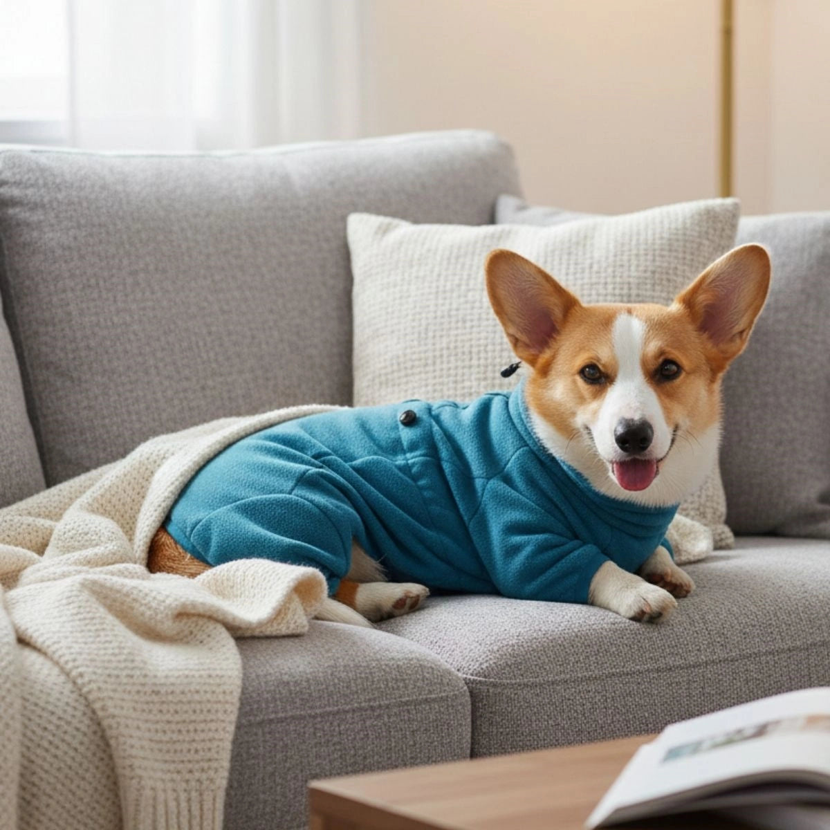 Fleece Dog Suit – Cosy and Full-Body Warmth for Cold Weather