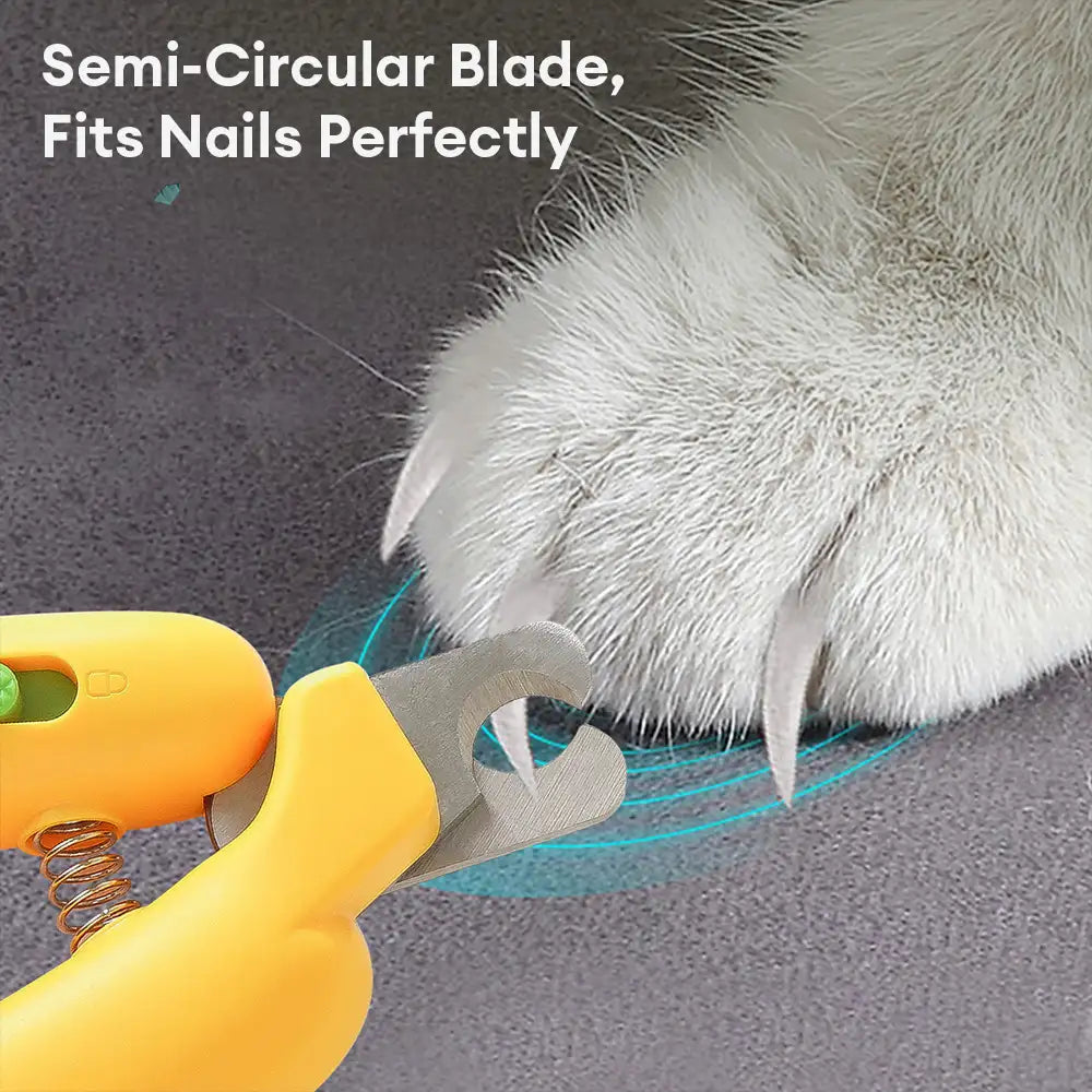 Banana-Shaped Dog Nail Clippers