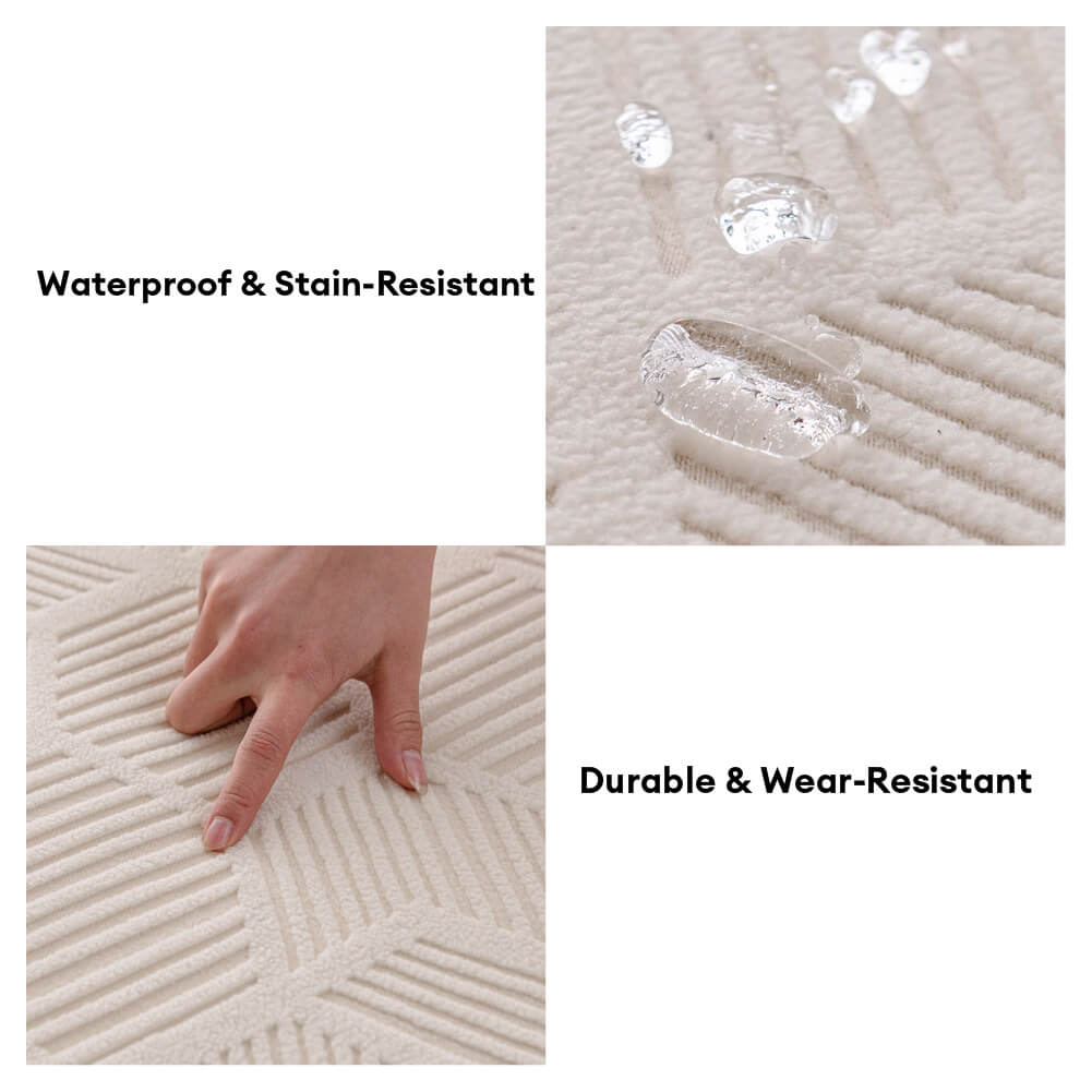 Honeycomb Pattern Water-resistant Stretch Full-Cover Magic Couch Cover