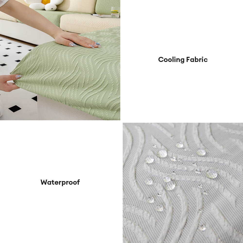Modern Cooling Water-resistant Antifouling Stretch Magic Couch Cover