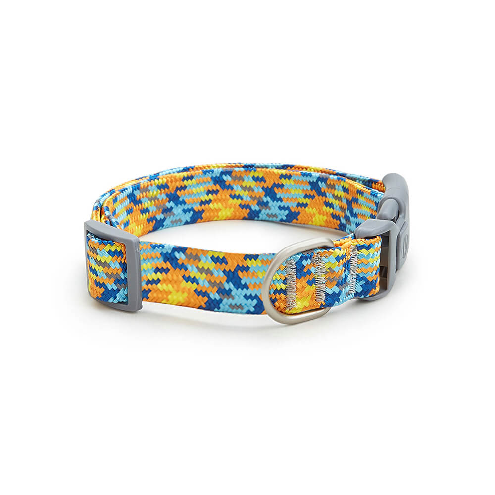 Reflective Weave Adjustable Anti Pull Dog Collar and Lead
