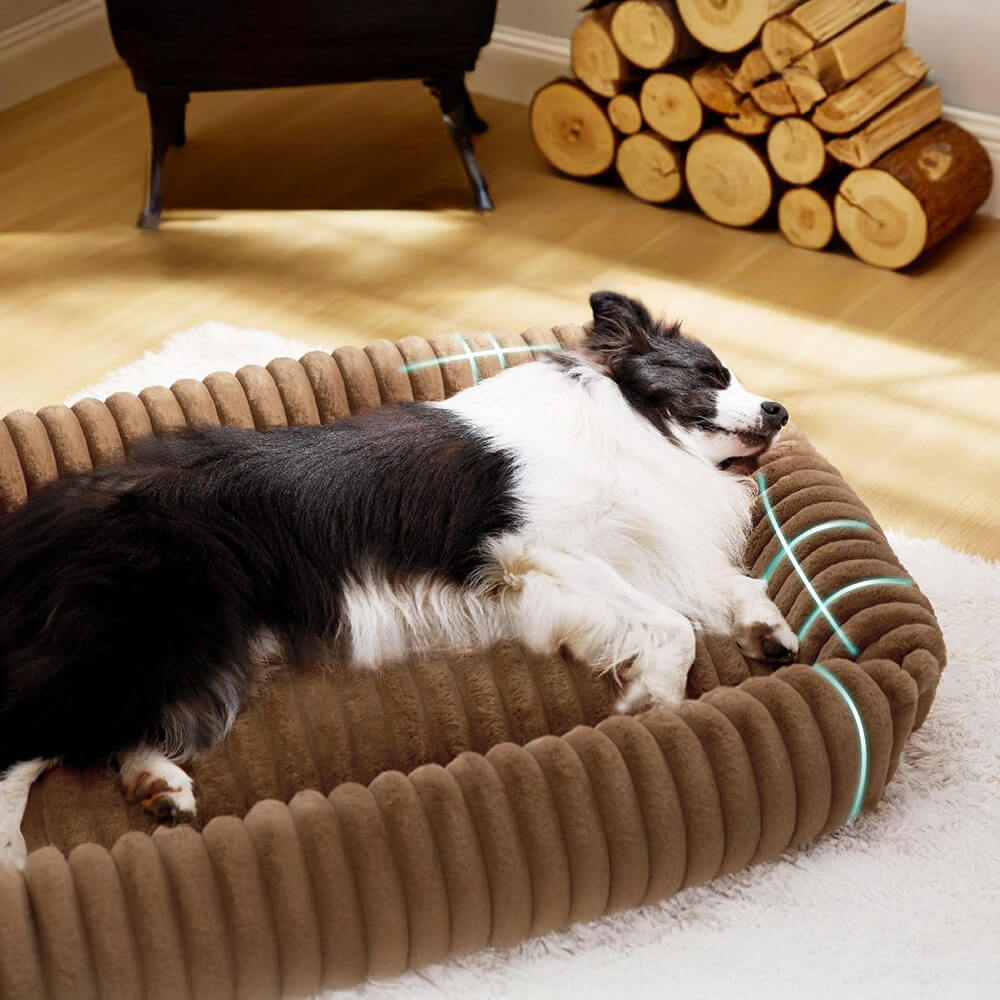 Warmth Cosy Four-Sided Orthopaedic Support Bolstered Dog & Cat Bed