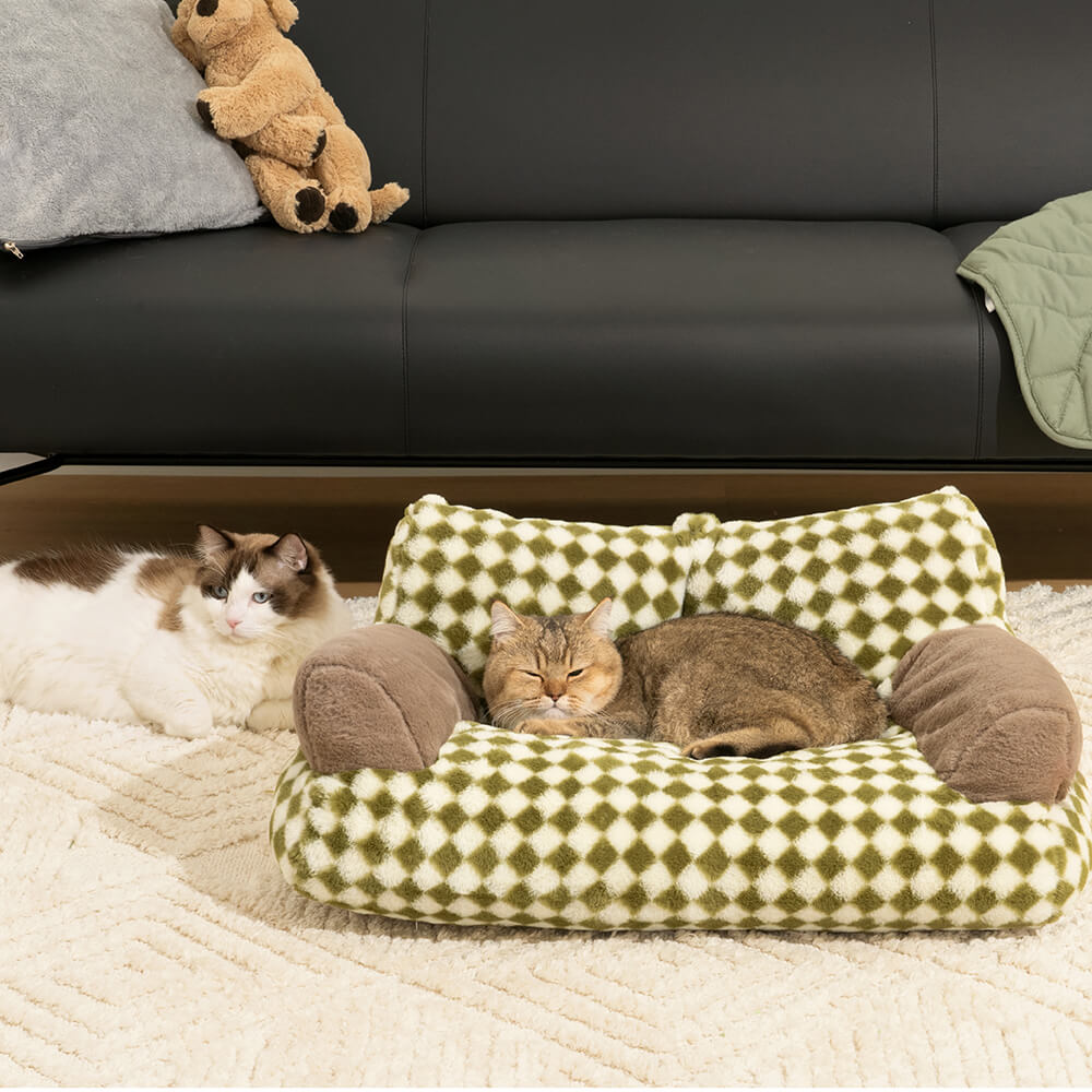 Vintage Leisure Diamond Pet Sofa Bed