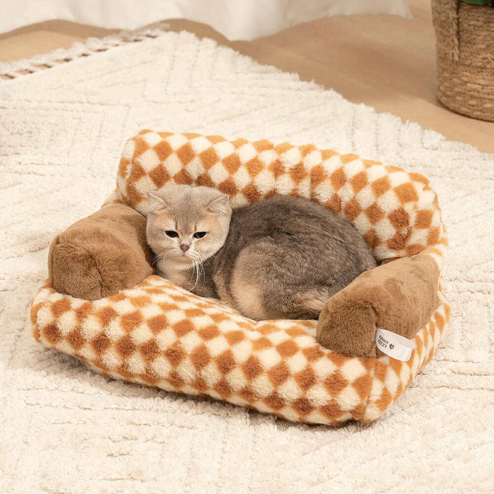Vintage Leisure Diamond Pet Sofa Bed