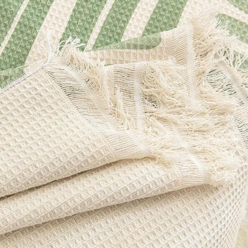 Geometric Pattern Multicolour Couch Cover - Modern Design for a Stylish Home