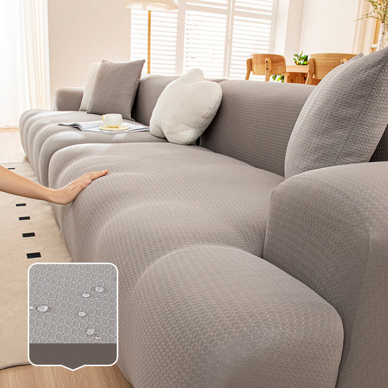 High-Elastic Water-resistant and Anti-Scratch Full Wrap Sofa Protection Couch Cover - FUNNYFUZZY