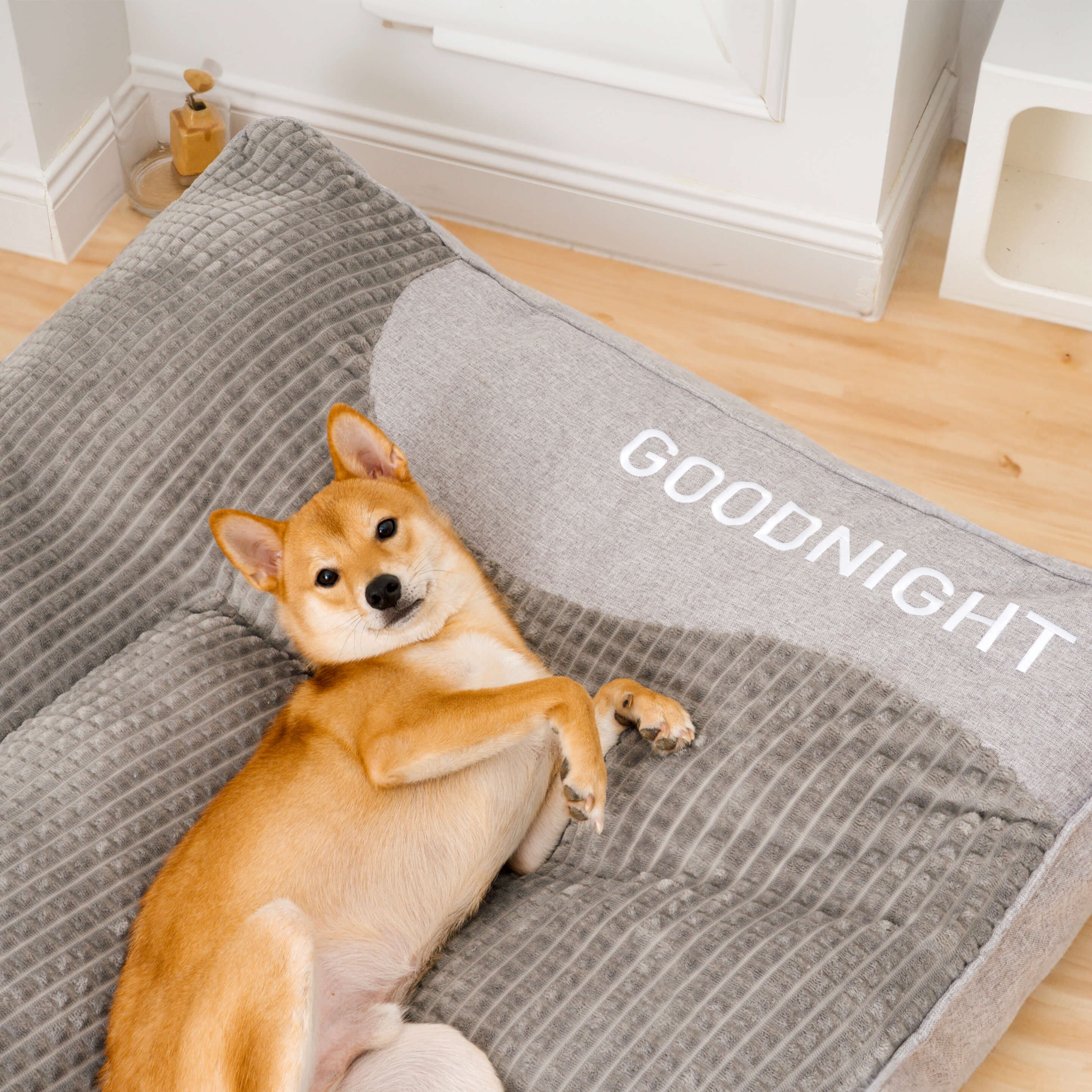 Large Outdoor Scratch-resistant Spine Protection Dog Cushion Bed