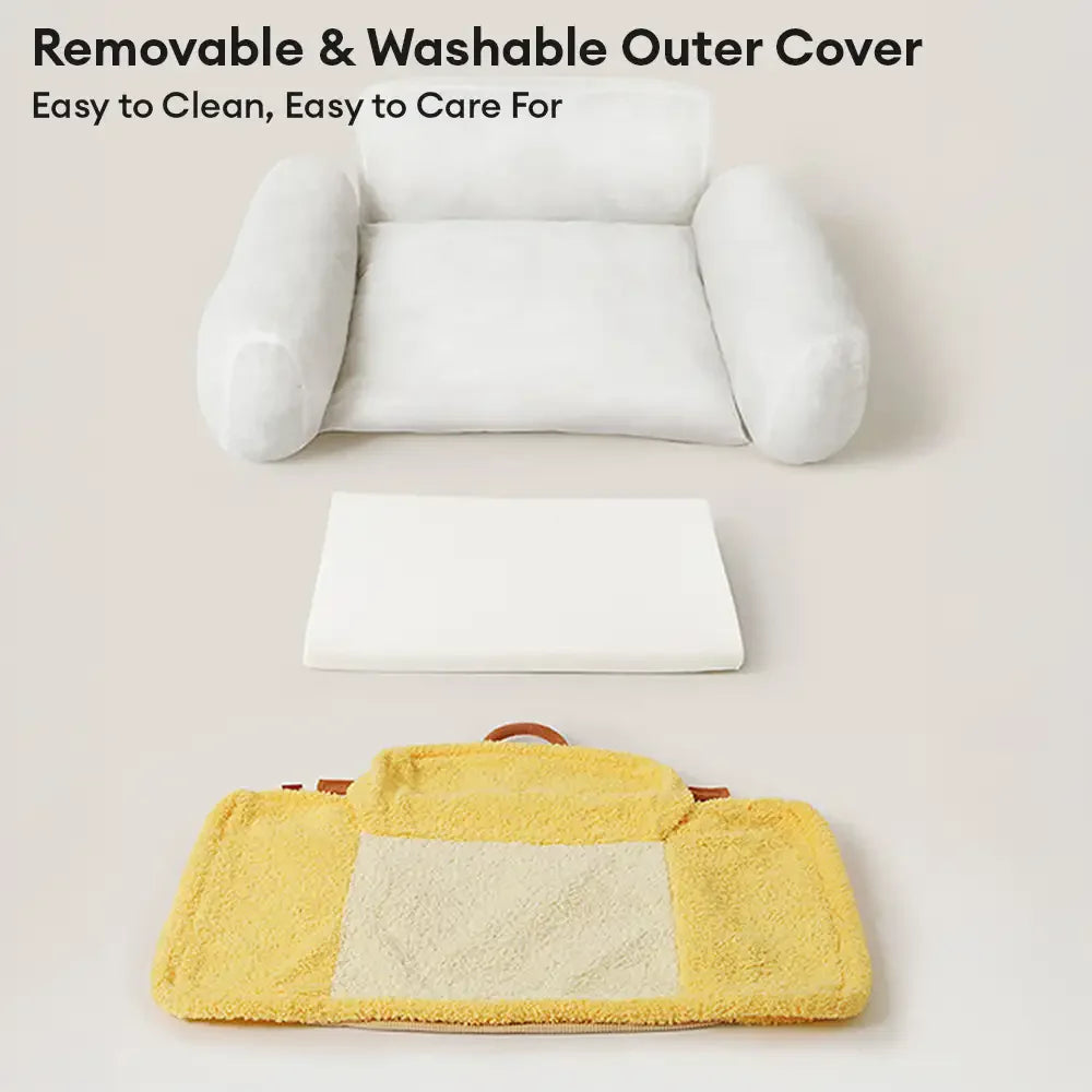 Multifunctional Full Neck Support Deep Sleeping Dog Sofa Bed