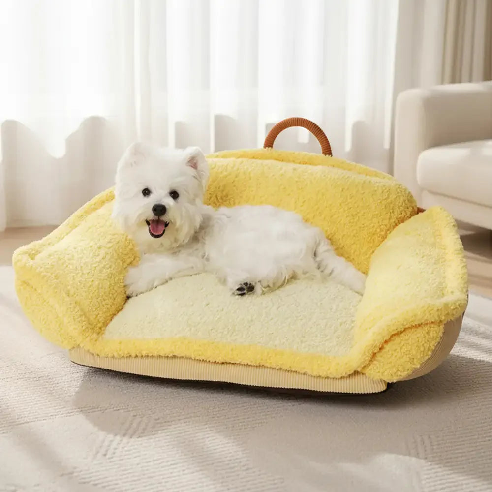 Multifunctional Full Neck Support Deep Sleeping Dog Sofa Bed