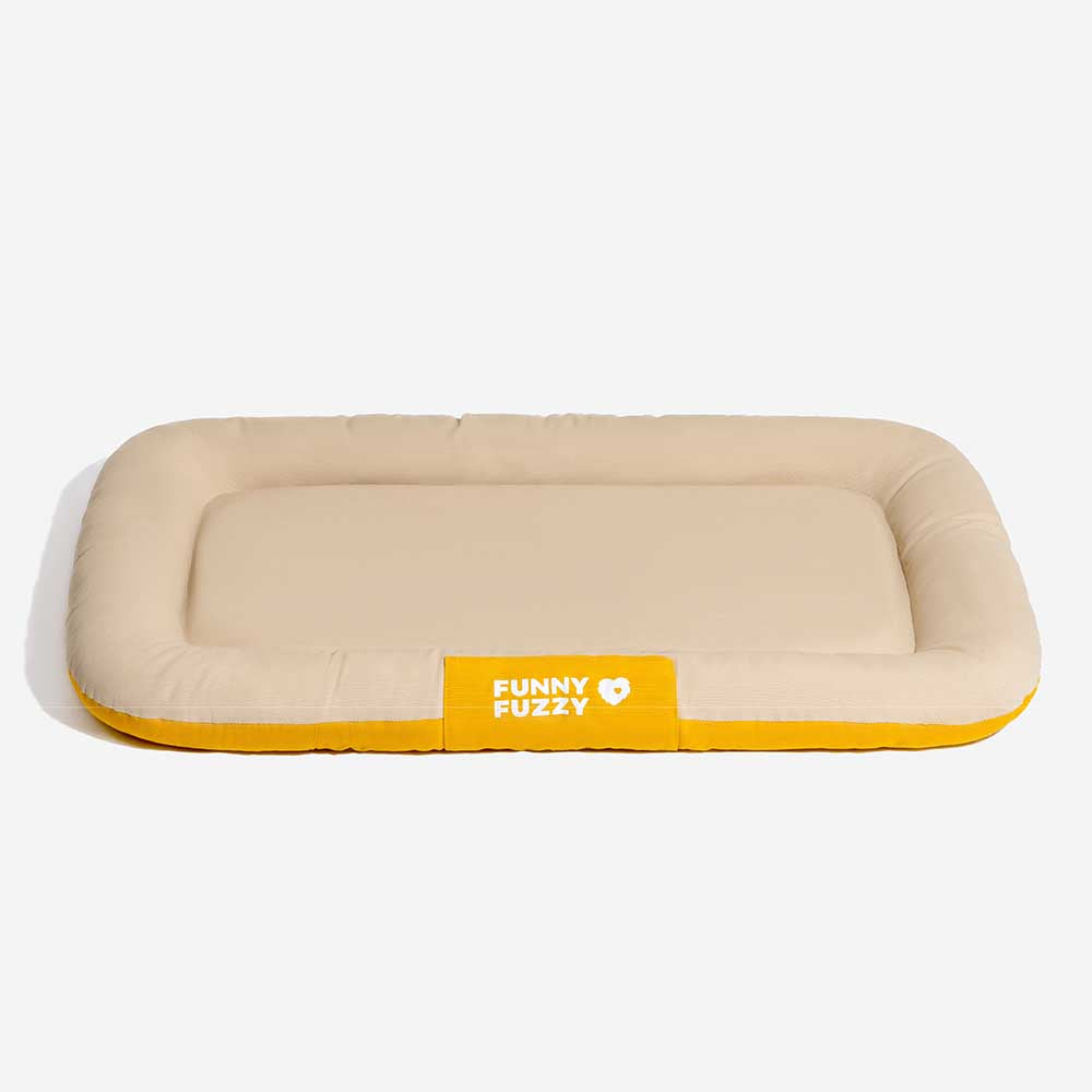 Outdoor Waterproof & Scratch-Resistant Colour-Blocked Orthopaedic Dog Mat - Trek Lounge
