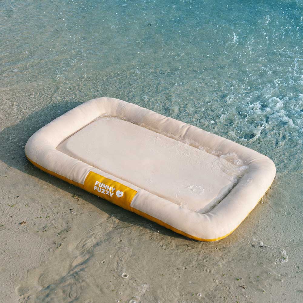 Outdoor Waterproof & Scratch-Resistant Colour-Blocked Orthopaedic Dog Mat - Trek Lounge