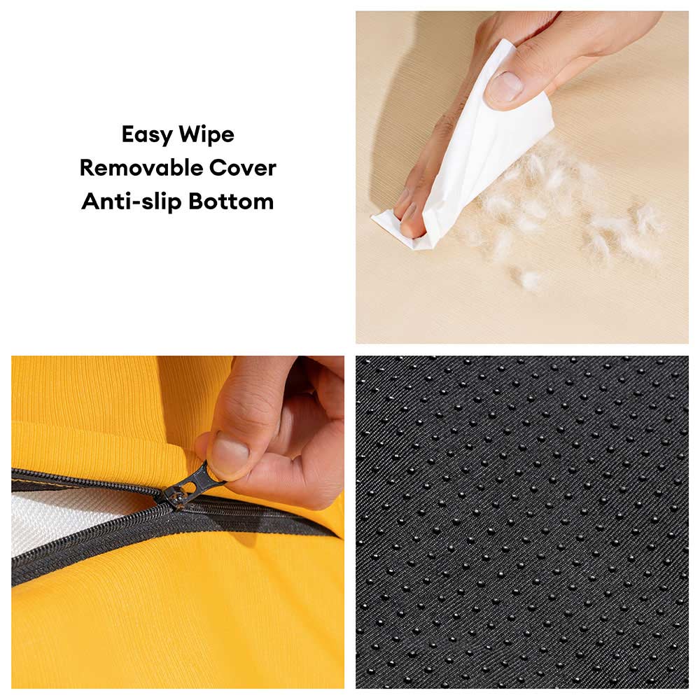 Outdoor Waterproof & Scratch-Resistant Colour-Blocked Orthopaedic Dog Mat - Trek Lounge