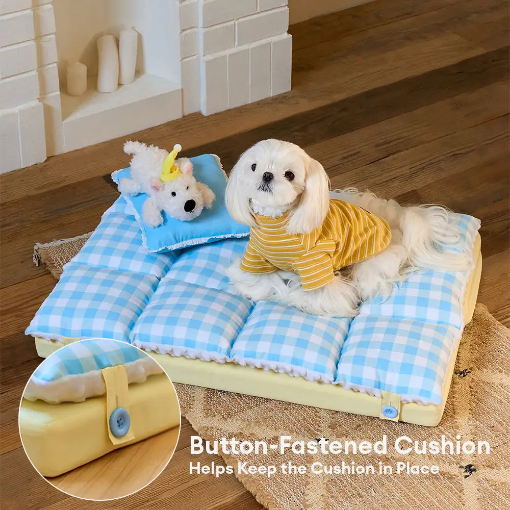 Play And Rest All-In-One Double-Layer Comfortable Washable Dog Bed - Pet Exclusive