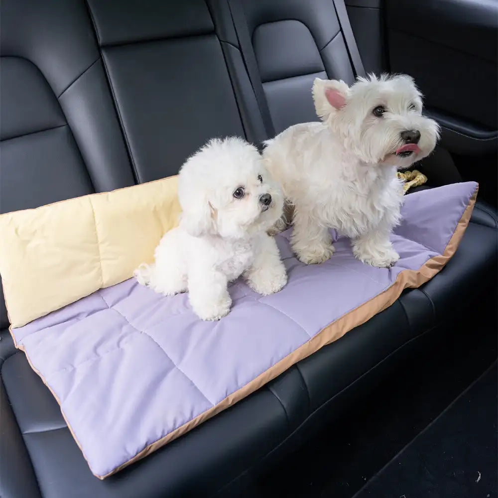 Portable Foldable Double-Sided Water-Repellent Dog Mat for Outdoor Travel & Camping