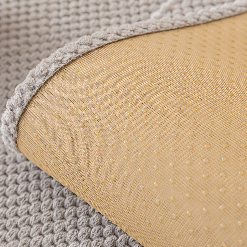 Simple Solid Colour Plush Furniture Protector Outdoor Couch Cover