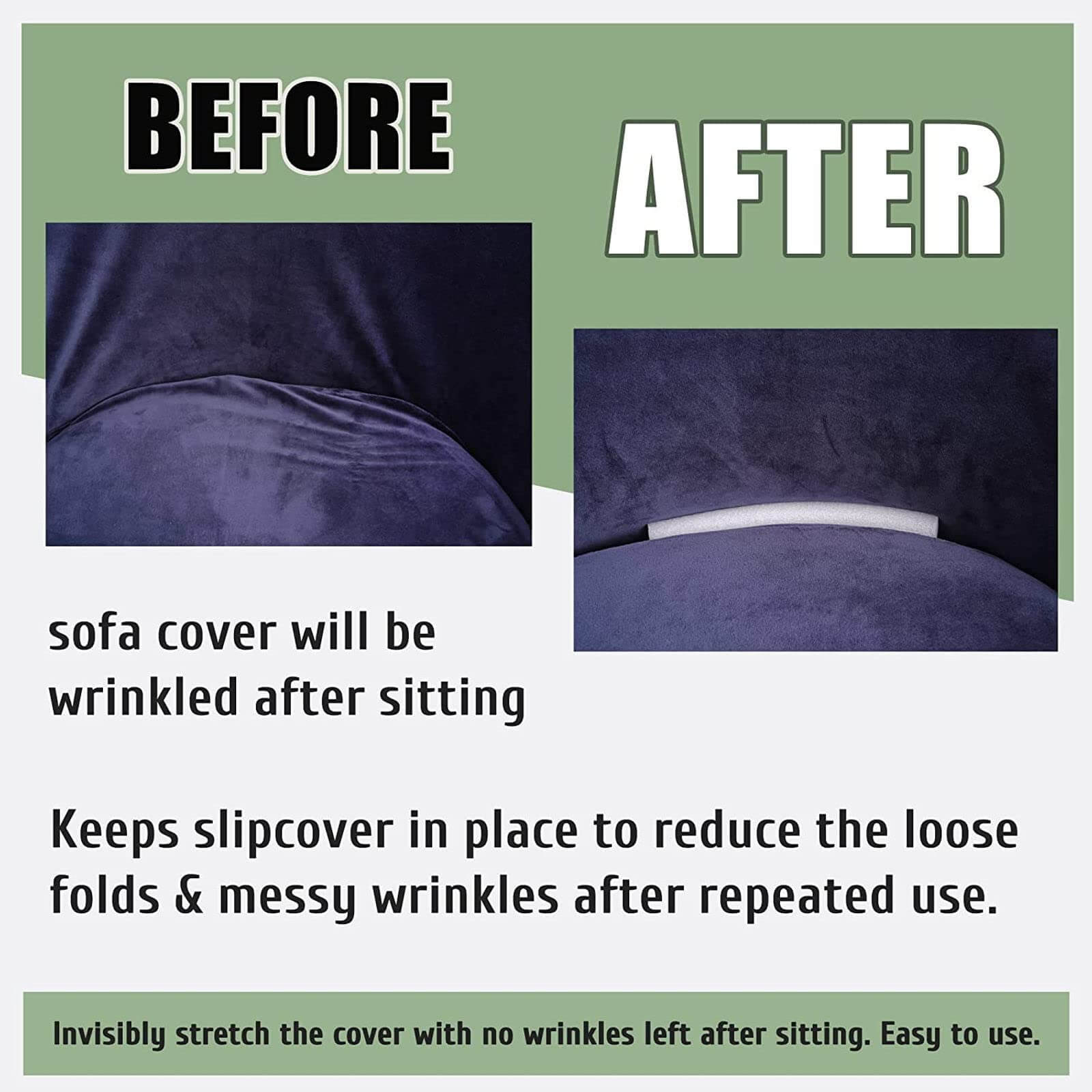 Couch Cover Foam Anti-slip Fixing Sticks
