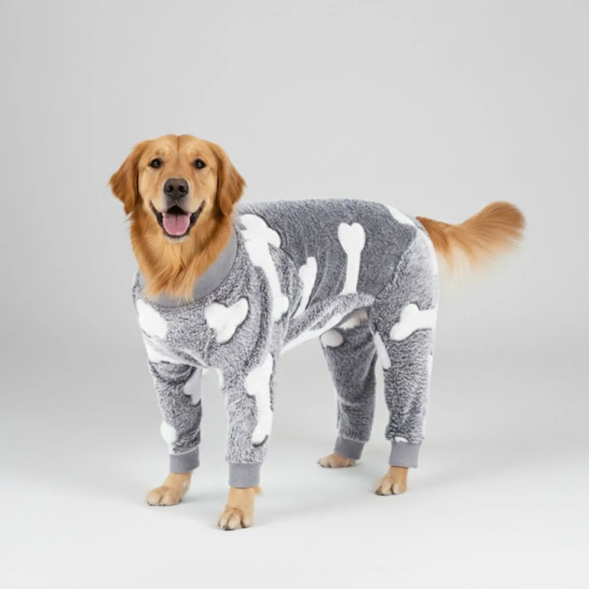 Soft and Cosy Moon & Stars Dog Pyjamas - Perfect for Year-Round Comfort