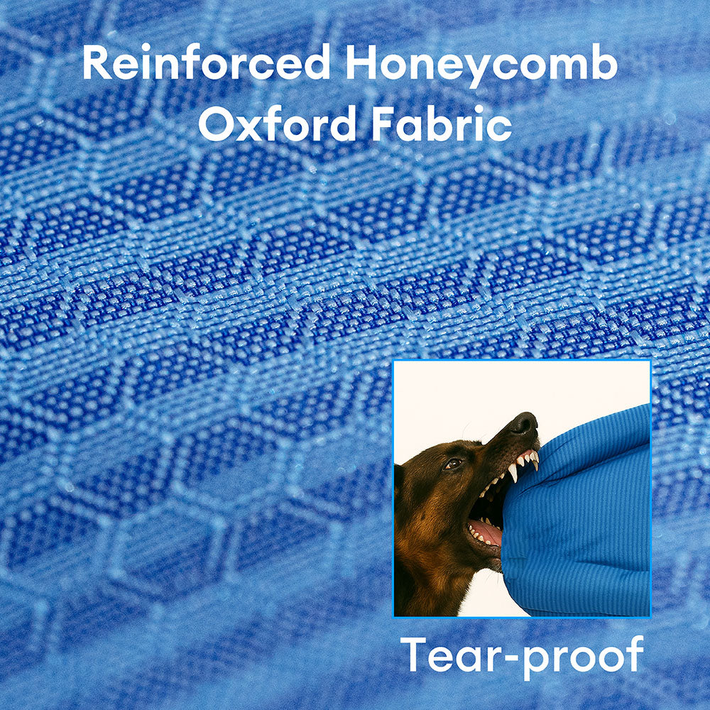 Fully Orthopaedic Surround Support Waterproof Fabric Anti-Anxiety Large Dog Bed