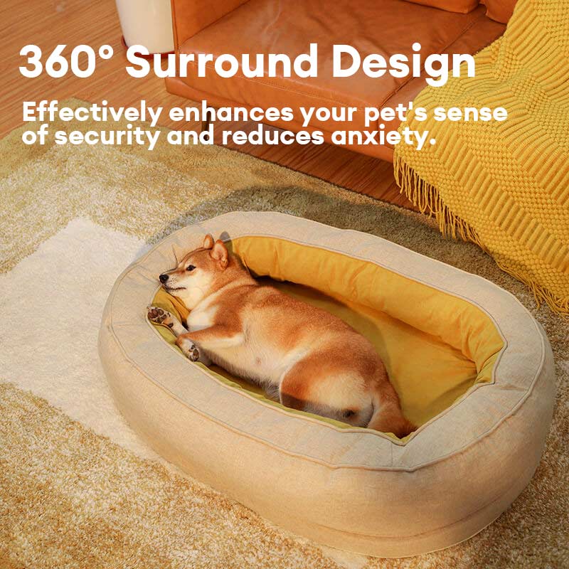 Donut Orthopedic Outdoor Dog Bed