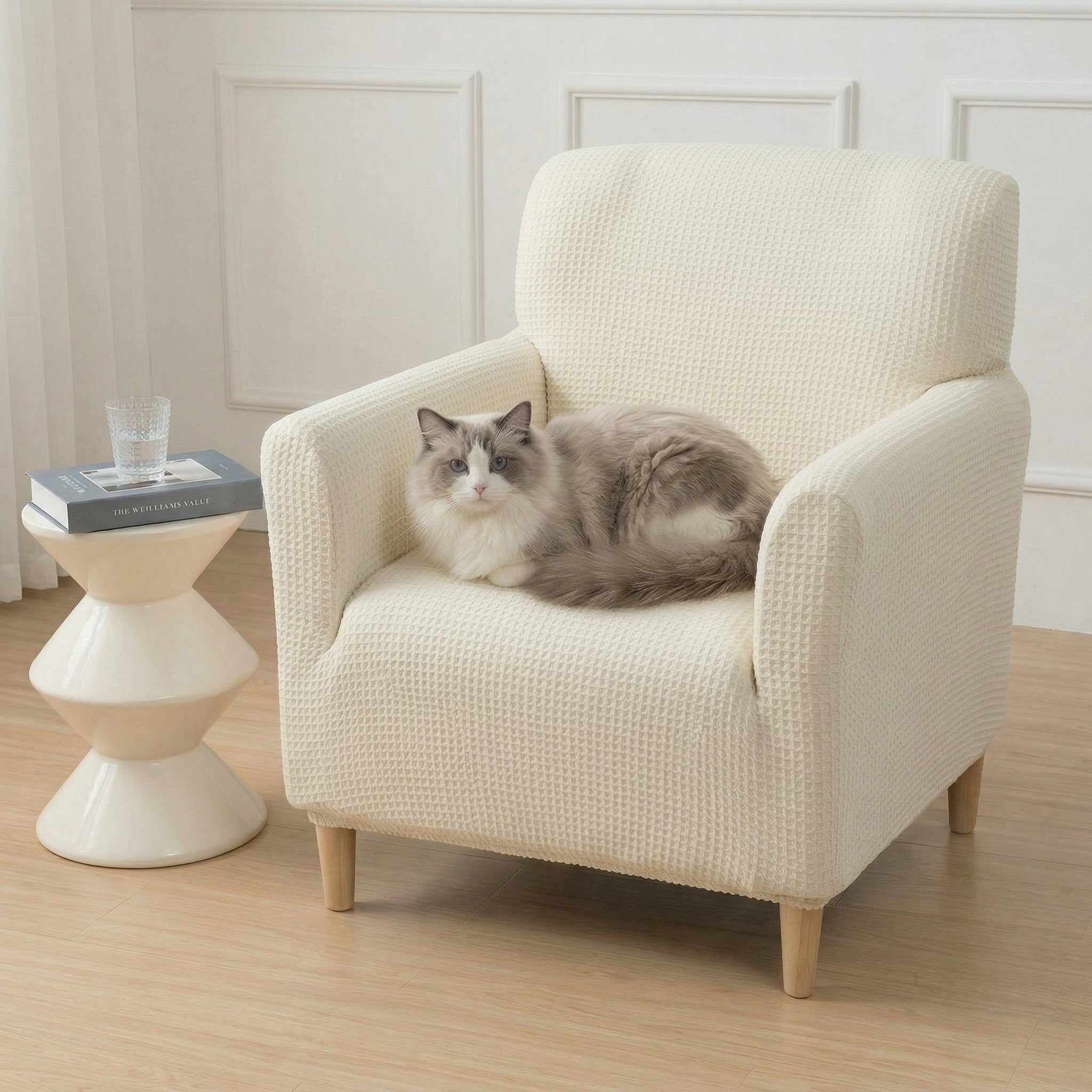 High-Elastic Water-resistant and Anti-Scratch Full Wrap Sofa Protection Recliner Chair Covers