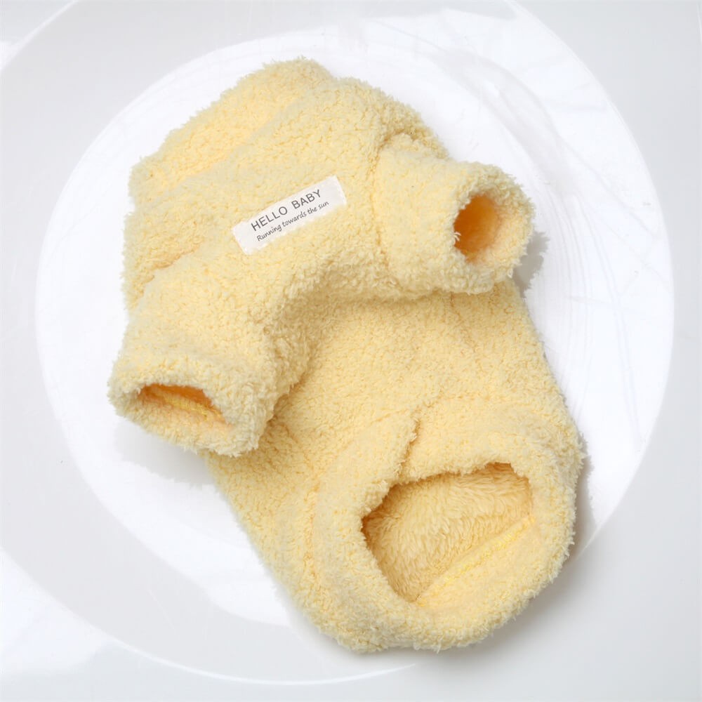 Cosy and Soft Fleece Dog Jumper- Perfect for Cold Weather Comfort