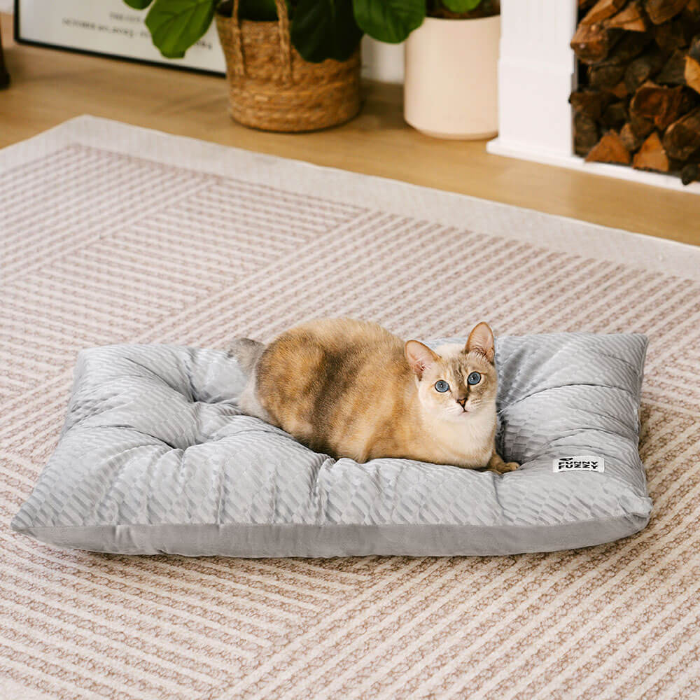 Dual-Sided Cosy Plush Calming Washable Dog Mats