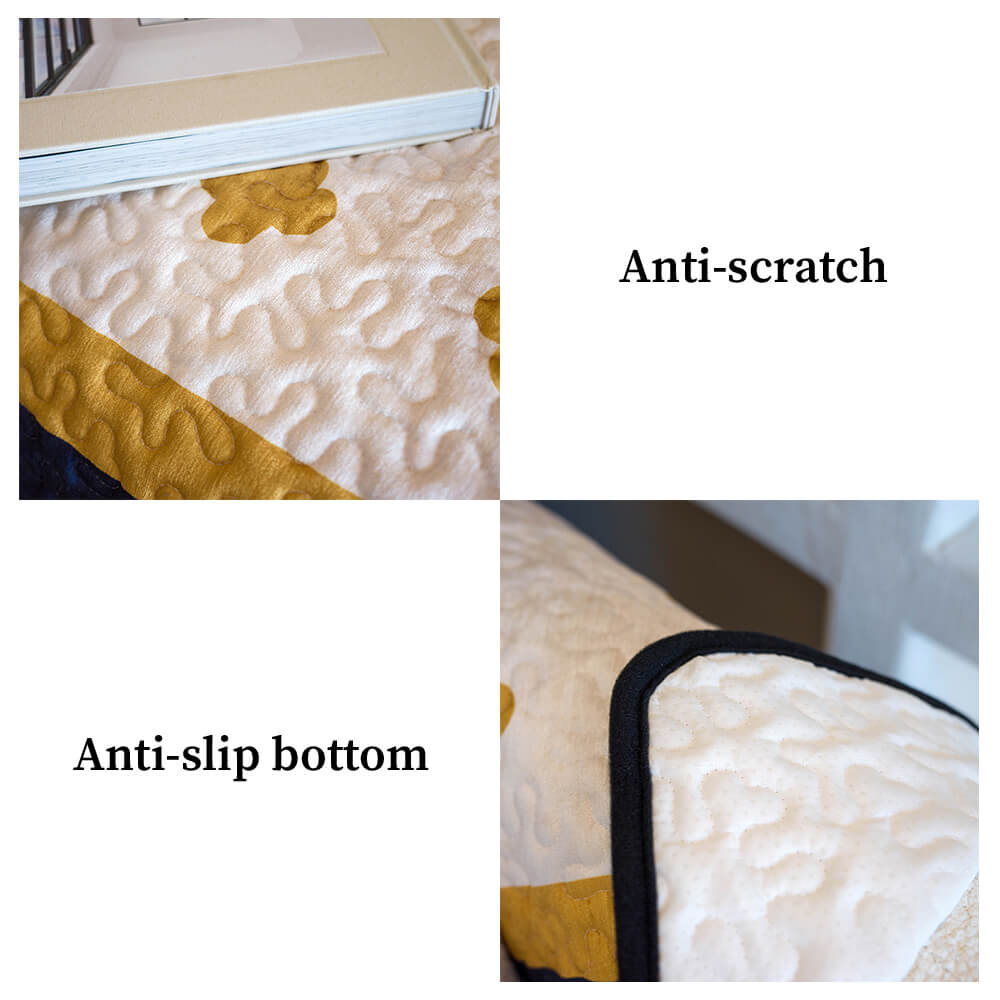 Light Luxury Cotton Couch Cover Anti-Scratch Furniture Protective Couch Cover