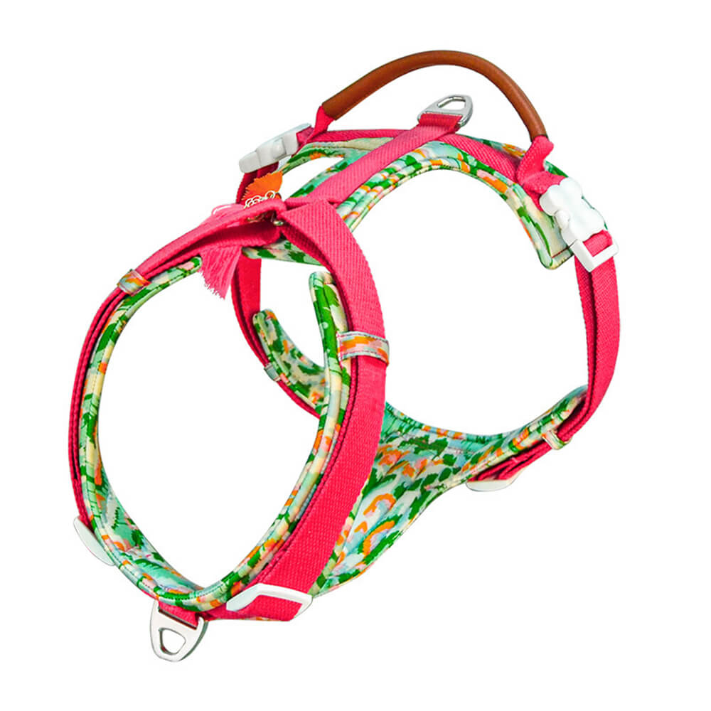 Secure Anti-Pull Large Dog Harness and Lead Walking Set with Walk Bag